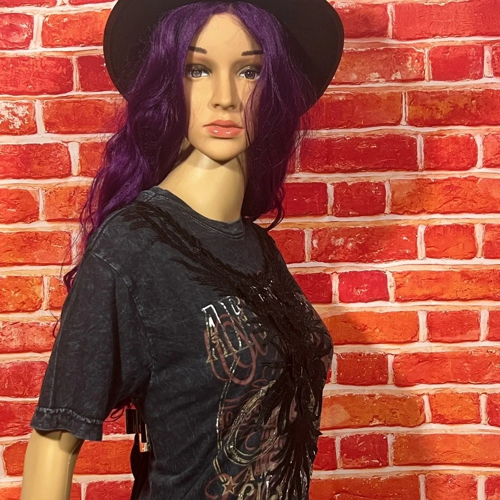 Affliction Women’s T-Shirt - Picture 5 of 13